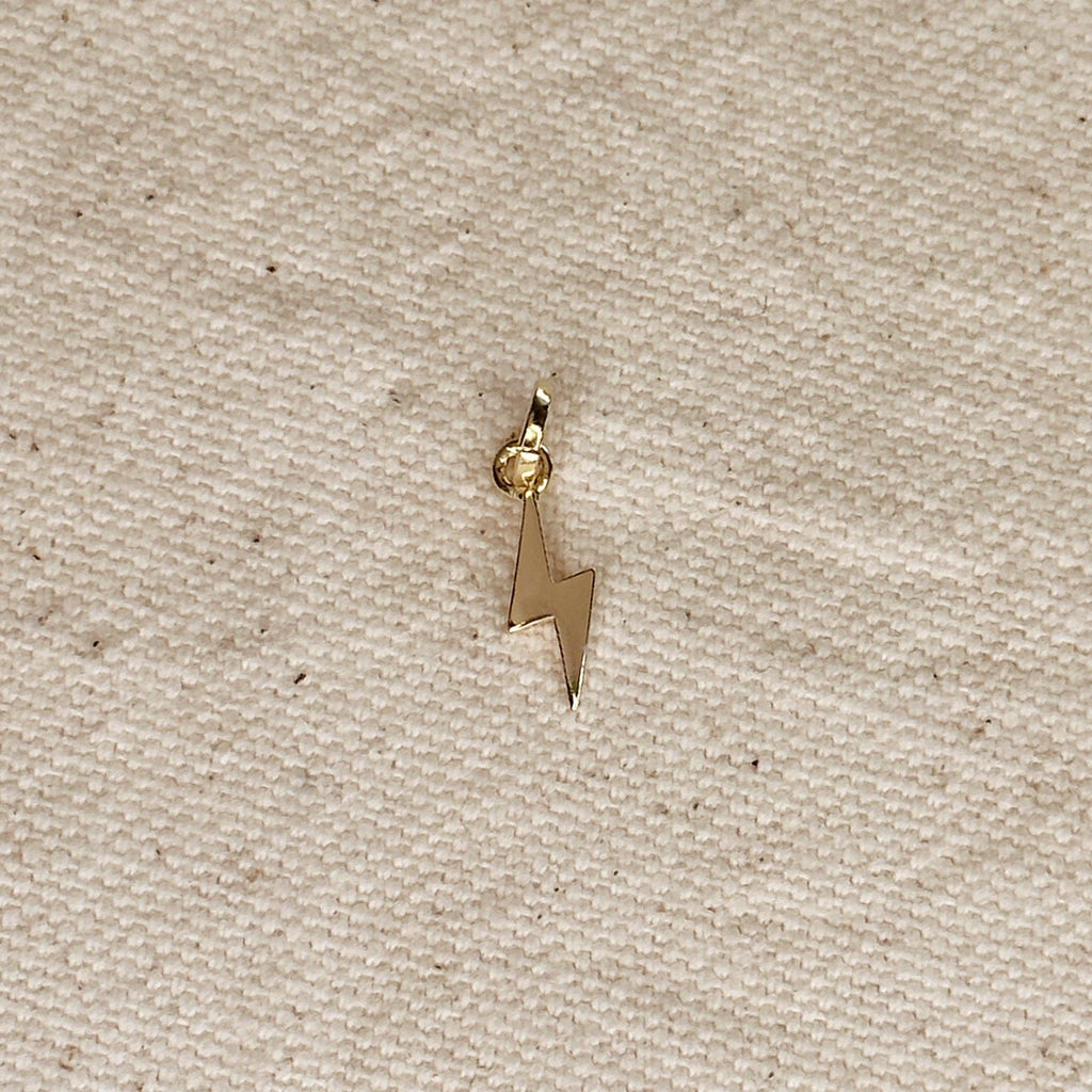 Lightning Pendant • 18k Gold Filled