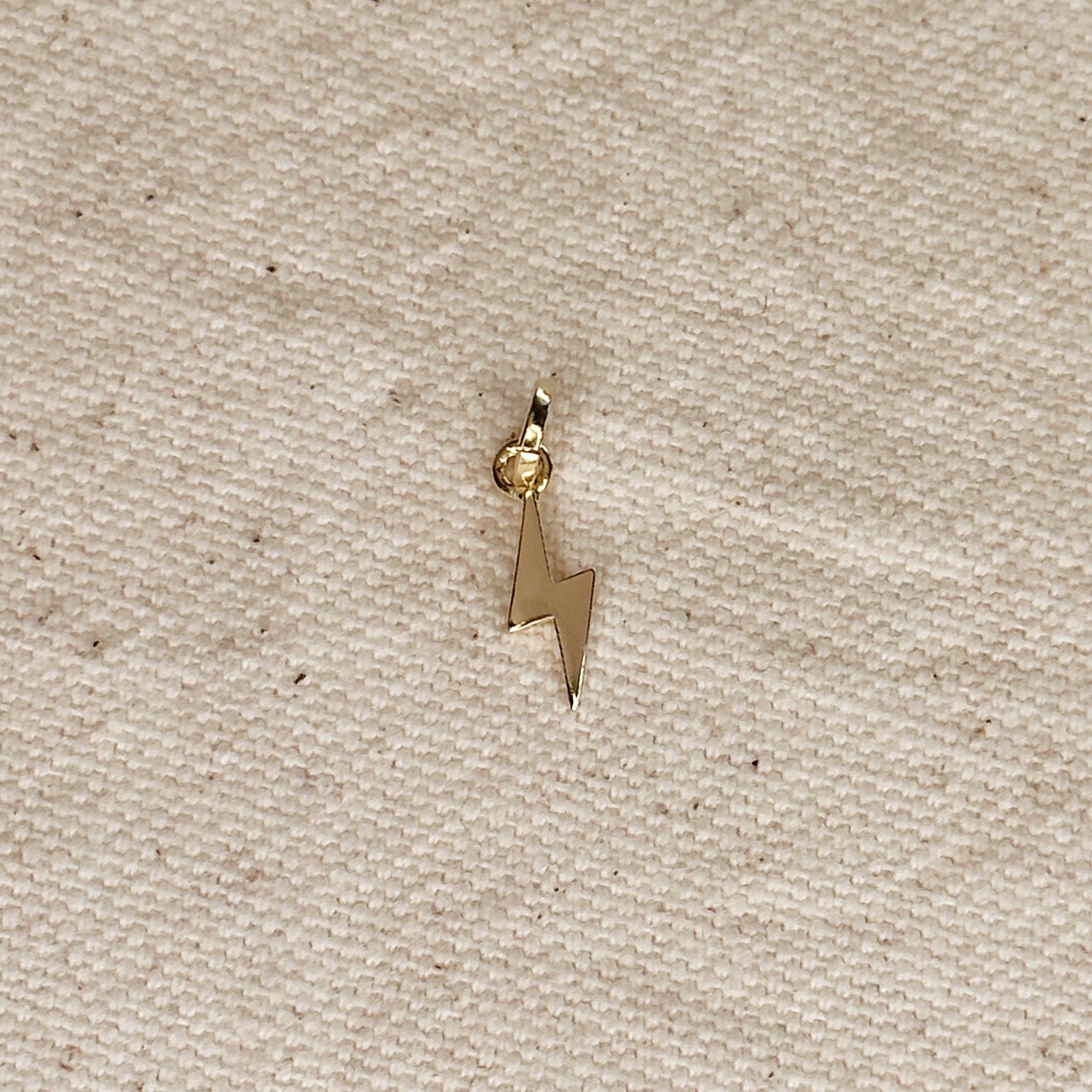 Lightning Pendant • 18k Gold Filled