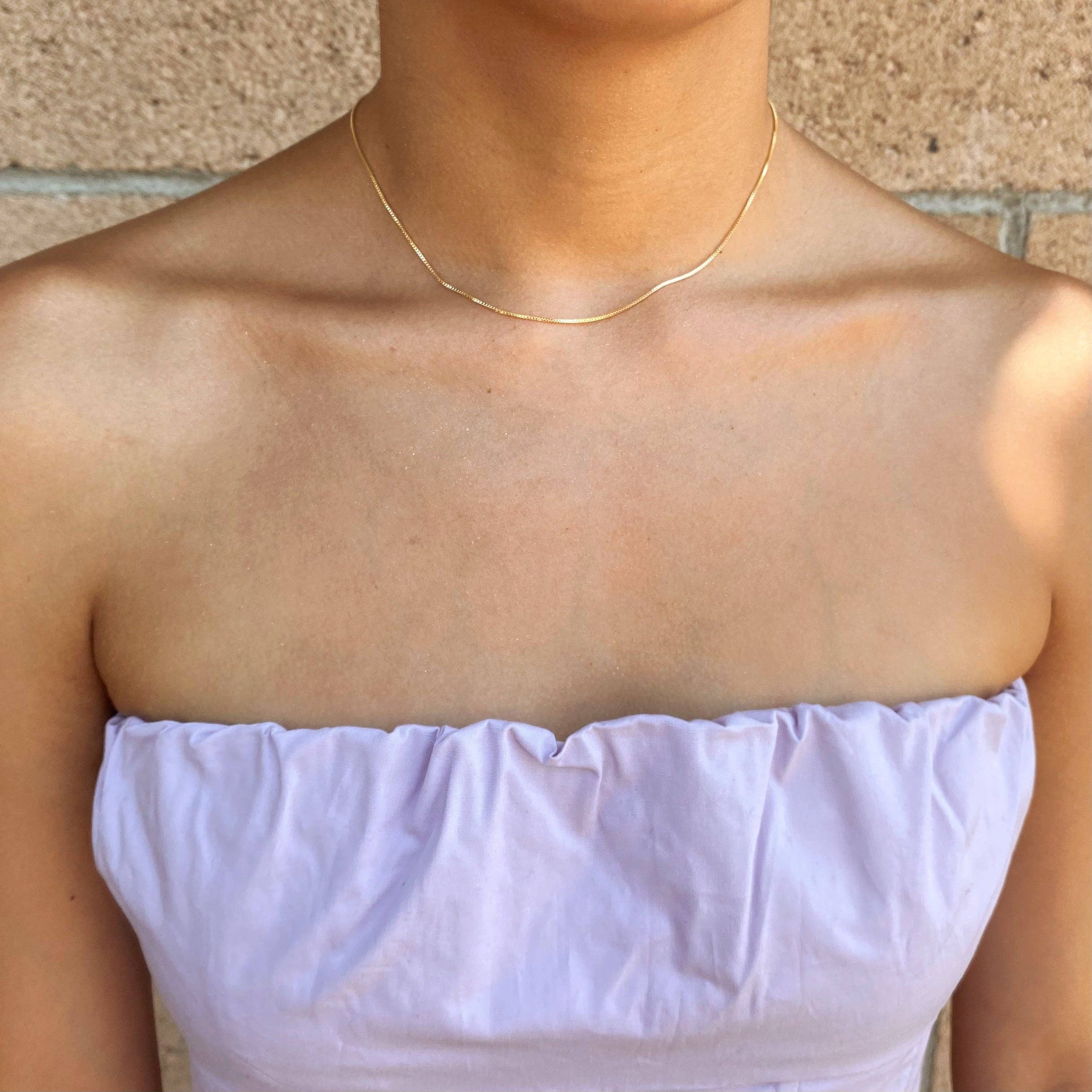 Adjustable chain • 18k Gold Filled