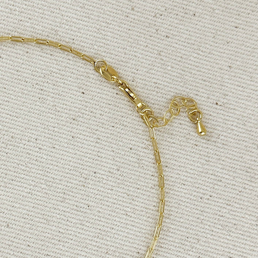 Verižica z medsebojno prepletenima krogoma  • 18k Gold Filled