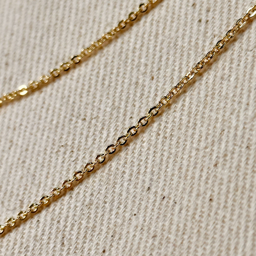 Verižica Cable  • 18k Gold Filled