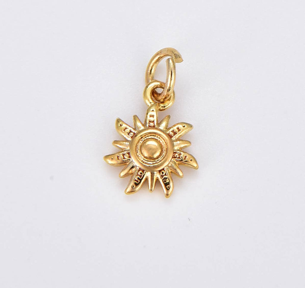 Spiral Sunburst • 18k Gold Filled
