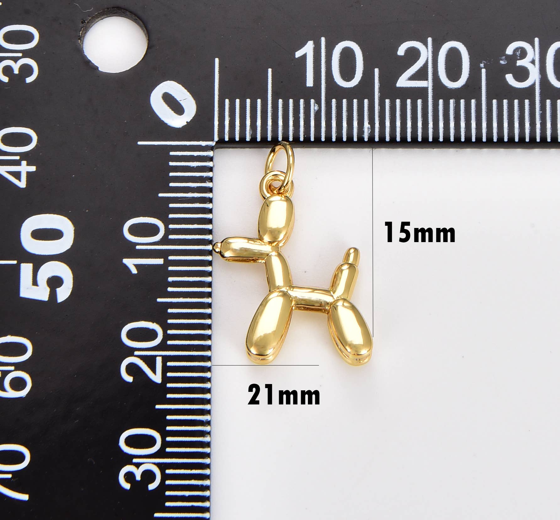 Balloon Puppy • 18k Gold Filled