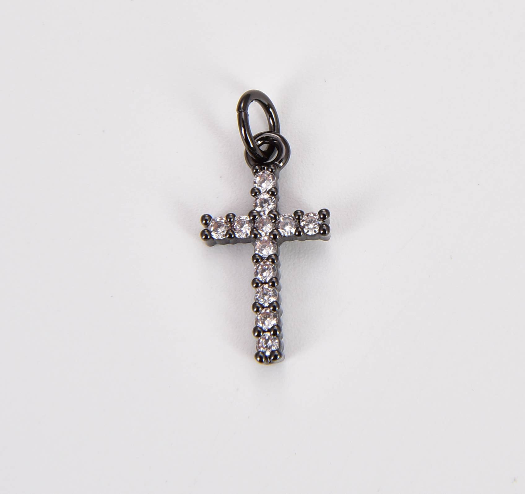 Cross with crystals • 18k Gold Filled