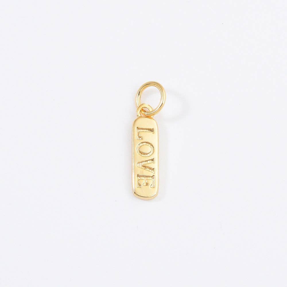 Pendants with engraved inscription • 18k Gold Filled