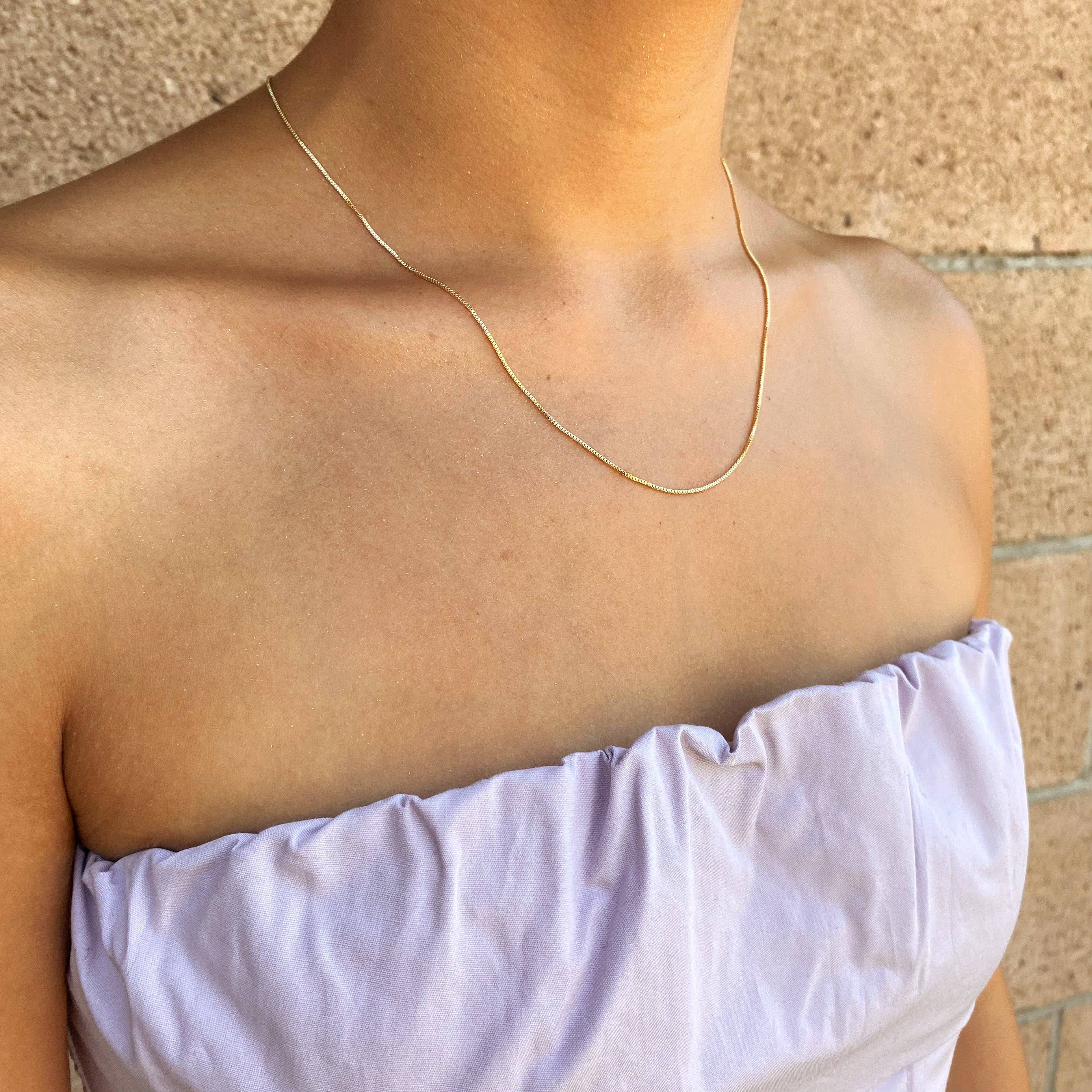 Adjustable chain • 18k Gold Filled