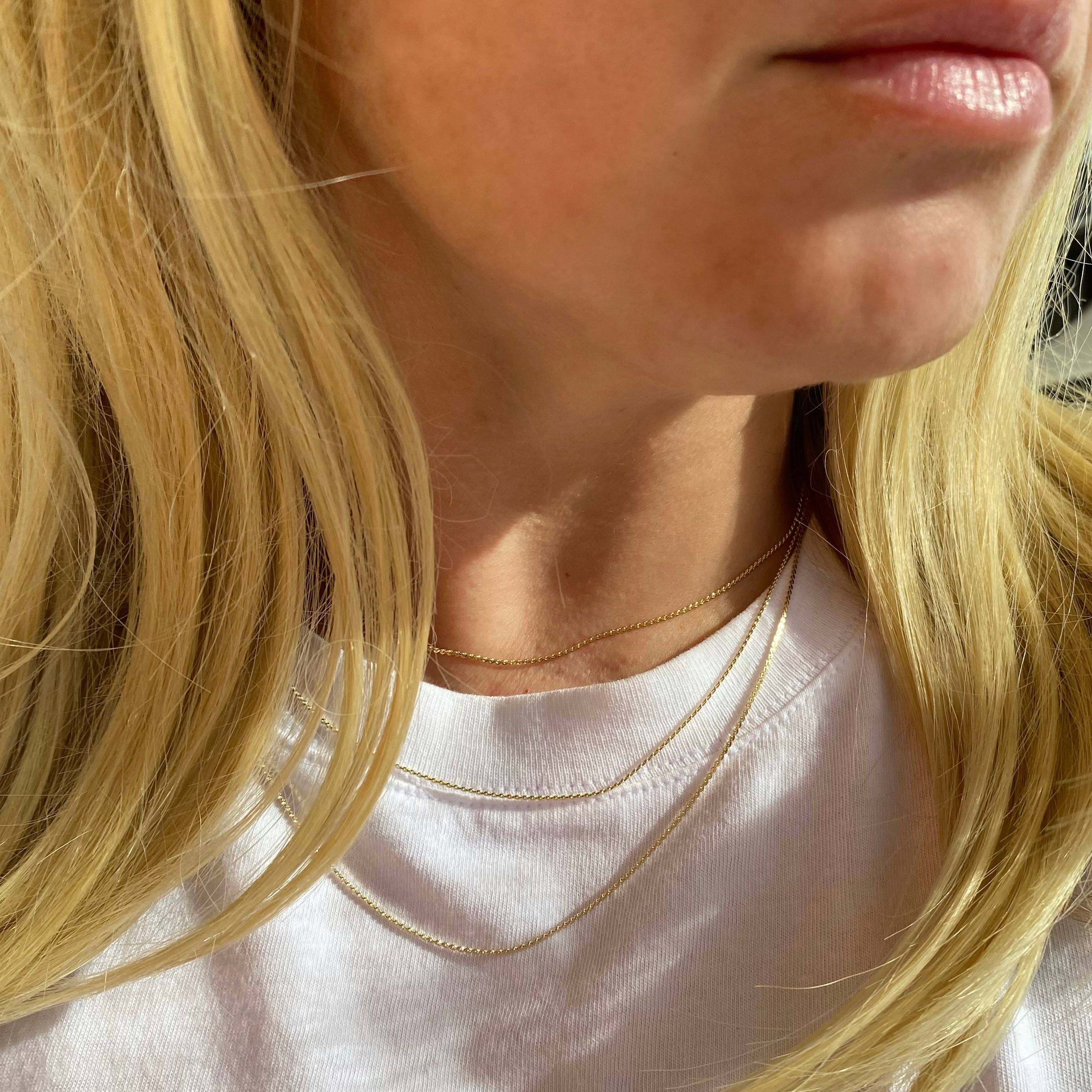 Verižica Dainty  • 18k Gold Filled