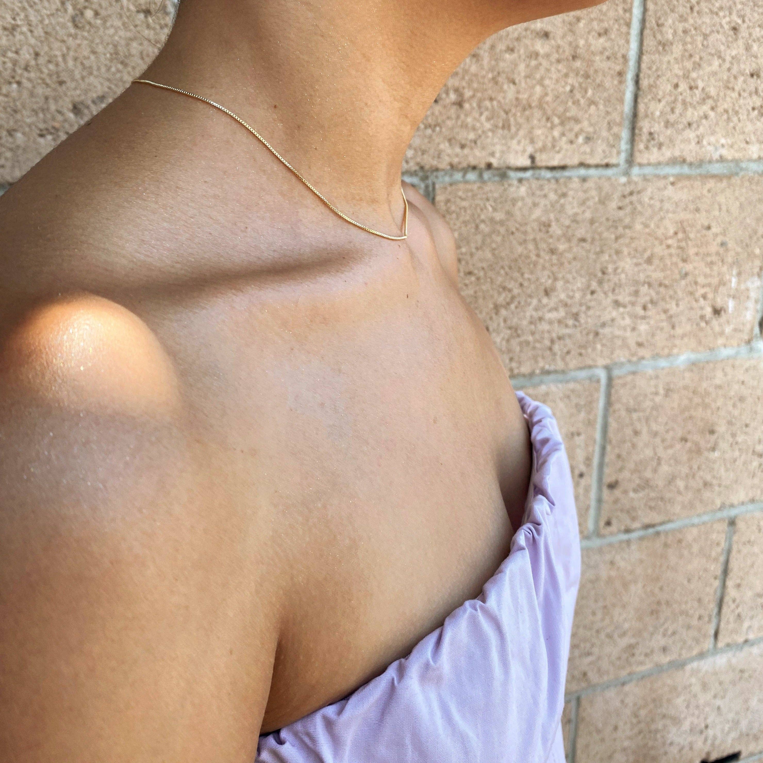 Adjustable chain • 18k Gold Filled
