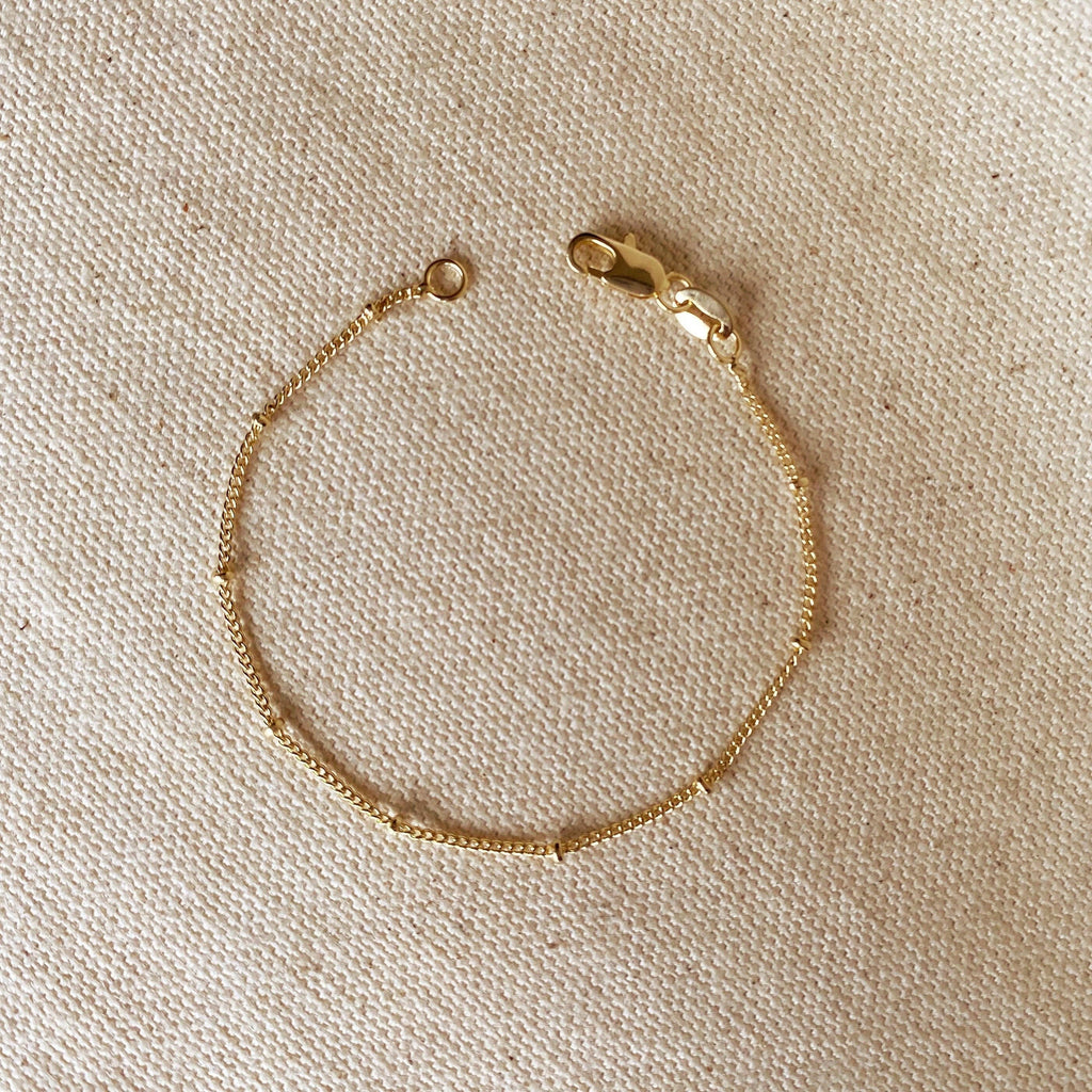 Zapestnica Satellite  • 18k Gold Filled