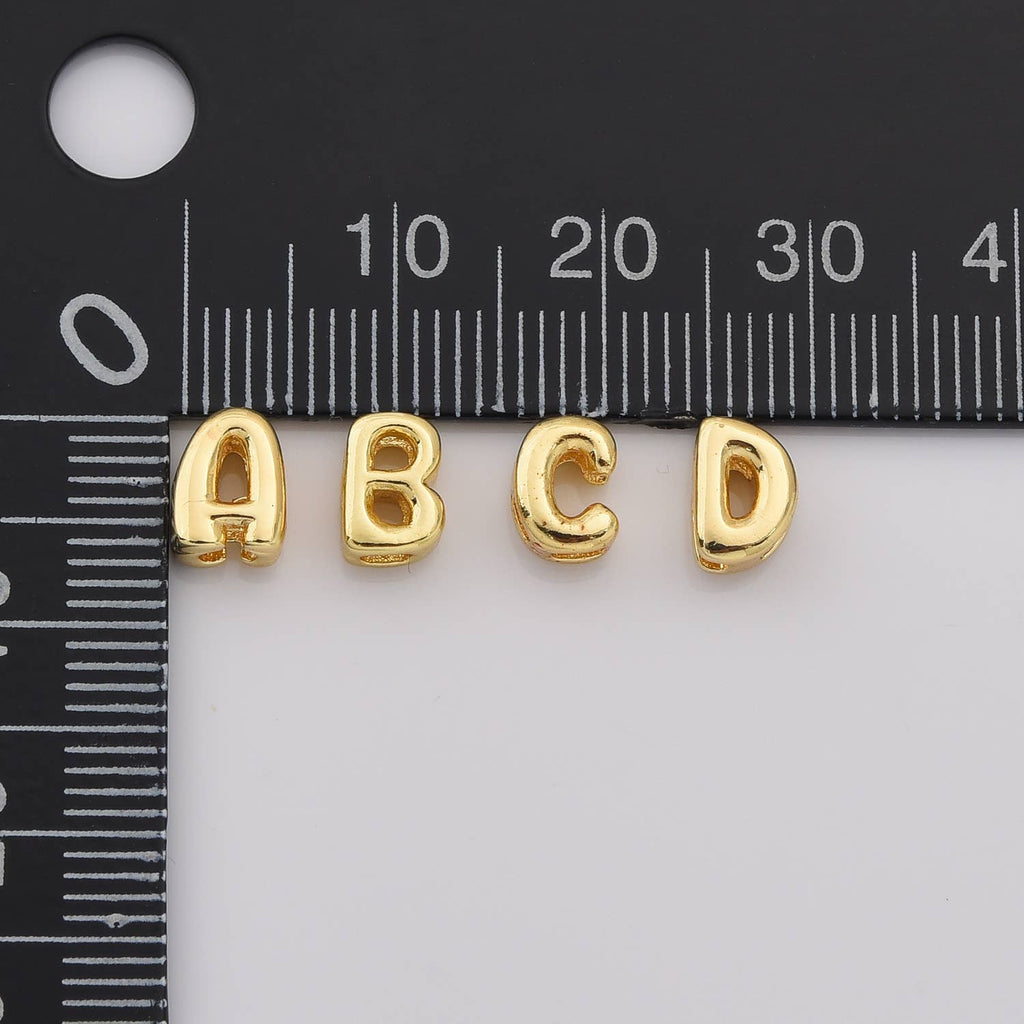 Balloon letters • 18k Gold Filled