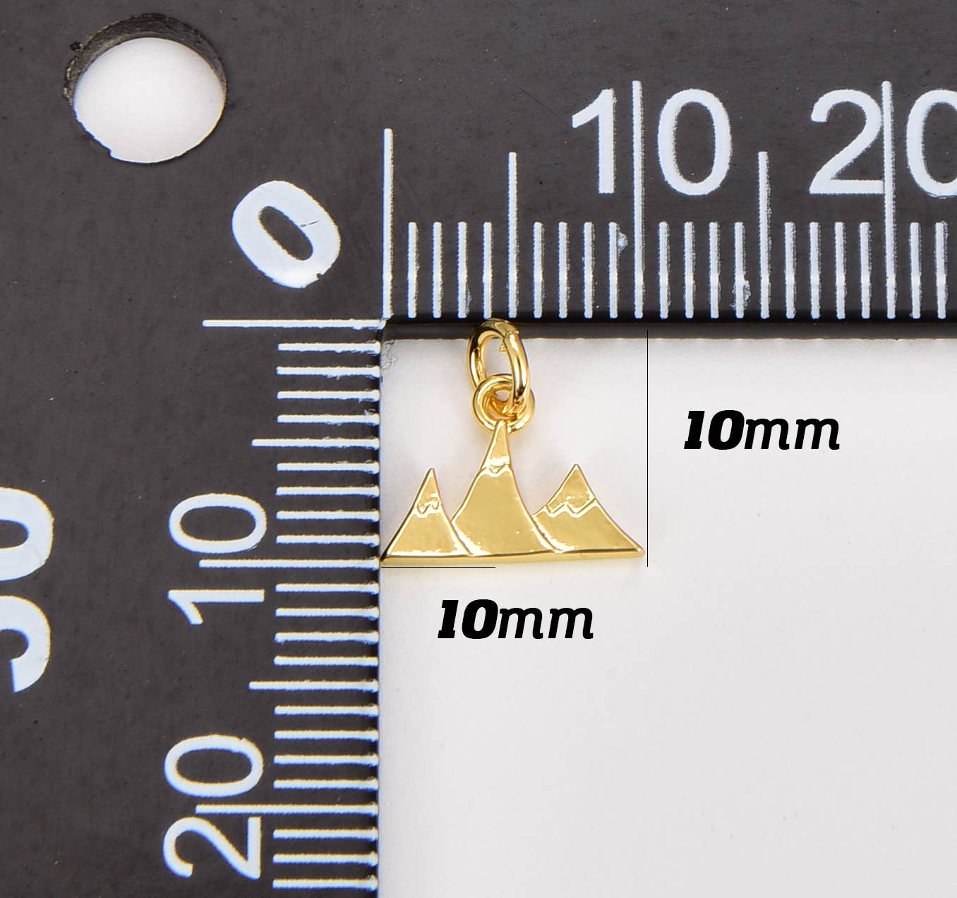 Mountain Pendant • 18k Gold Filled
