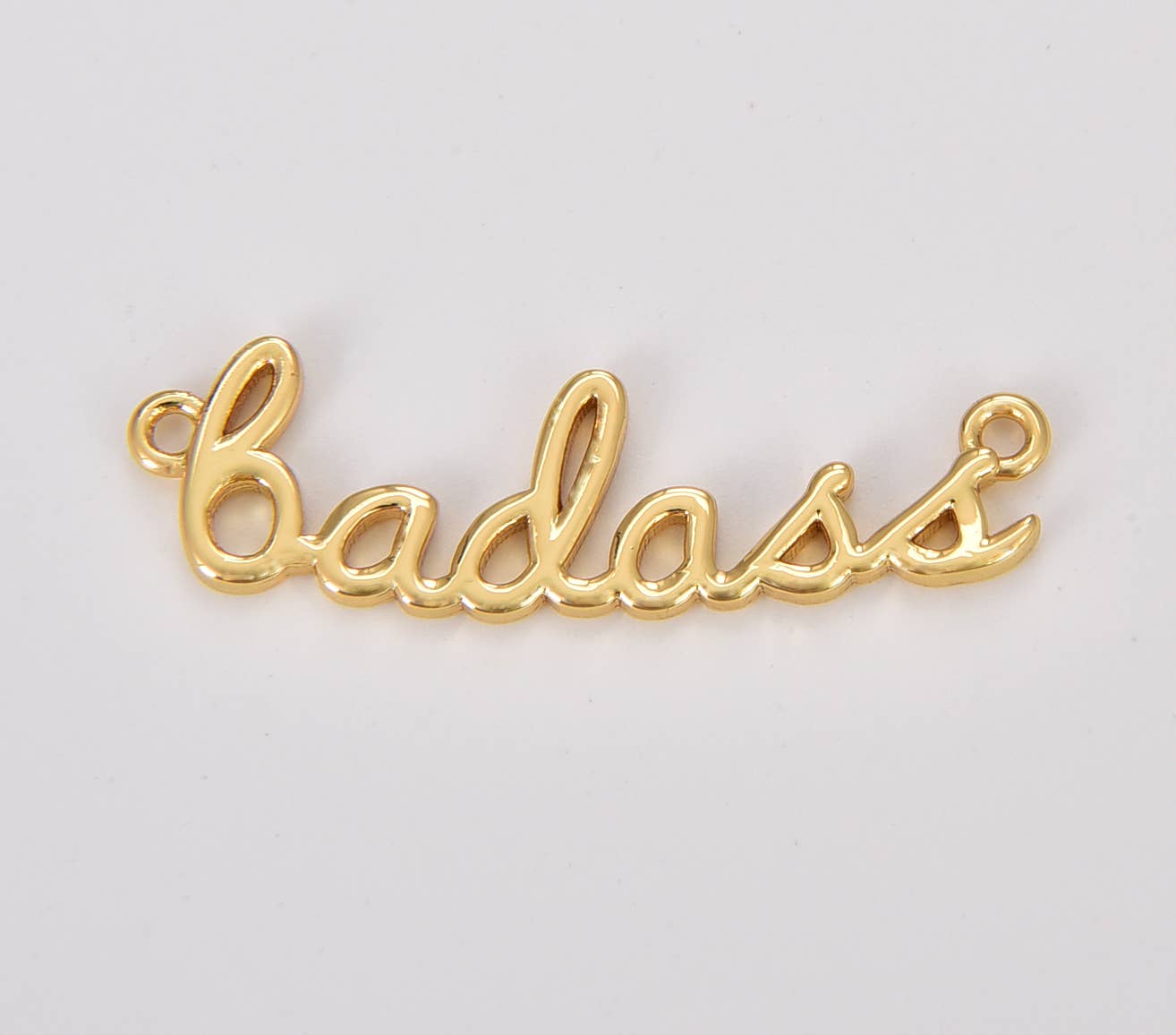 'Badass' Link Pendant • 18k Gold Filled