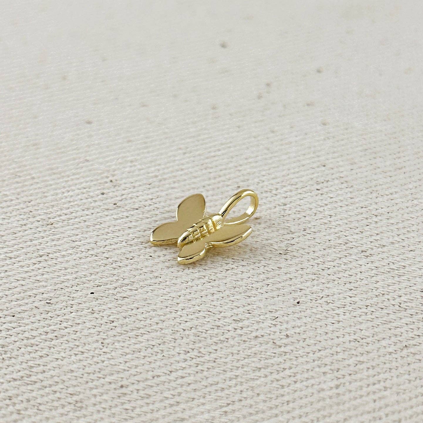 Butterfly Pendant • 18k Gold Filled