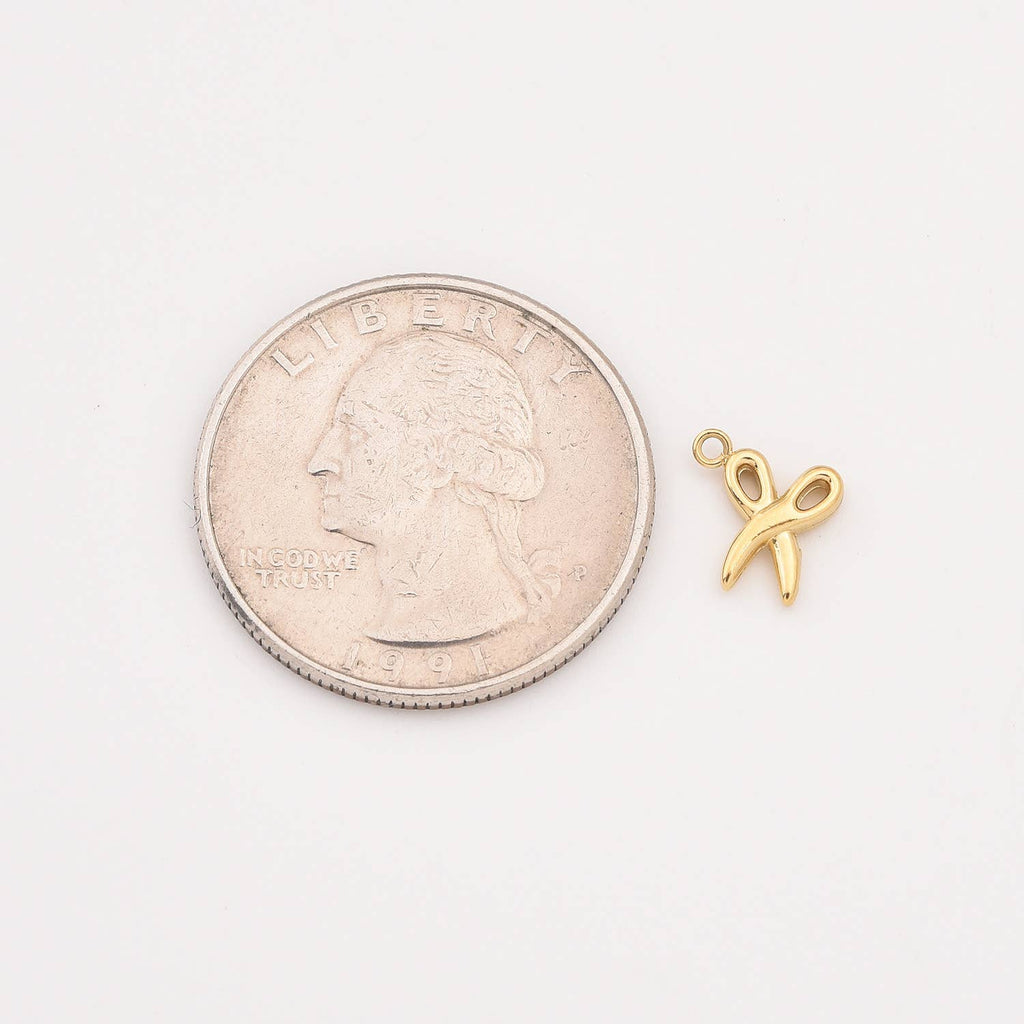 Obesek škarje • 18k Gold Filled