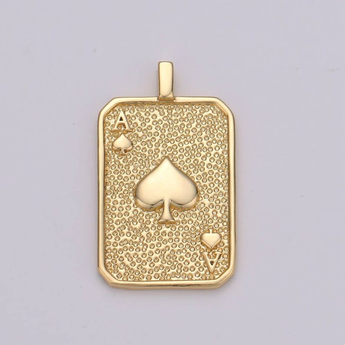 Ace of Hearts Card • 18k Gold Filled
