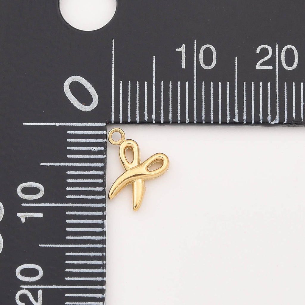 Obesek škarje • 18k Gold Filled