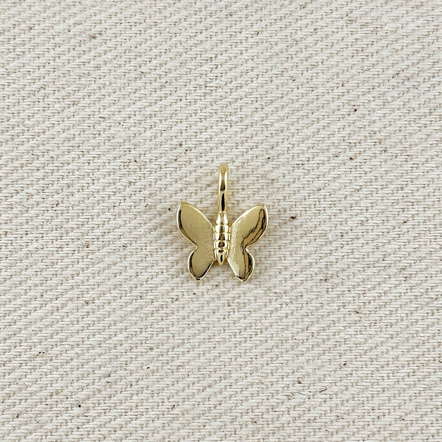 Butterfly Pendant • 18k Gold Filled