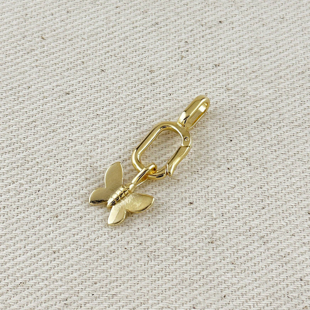 Butterfly Pendant • 18k Gold Filled