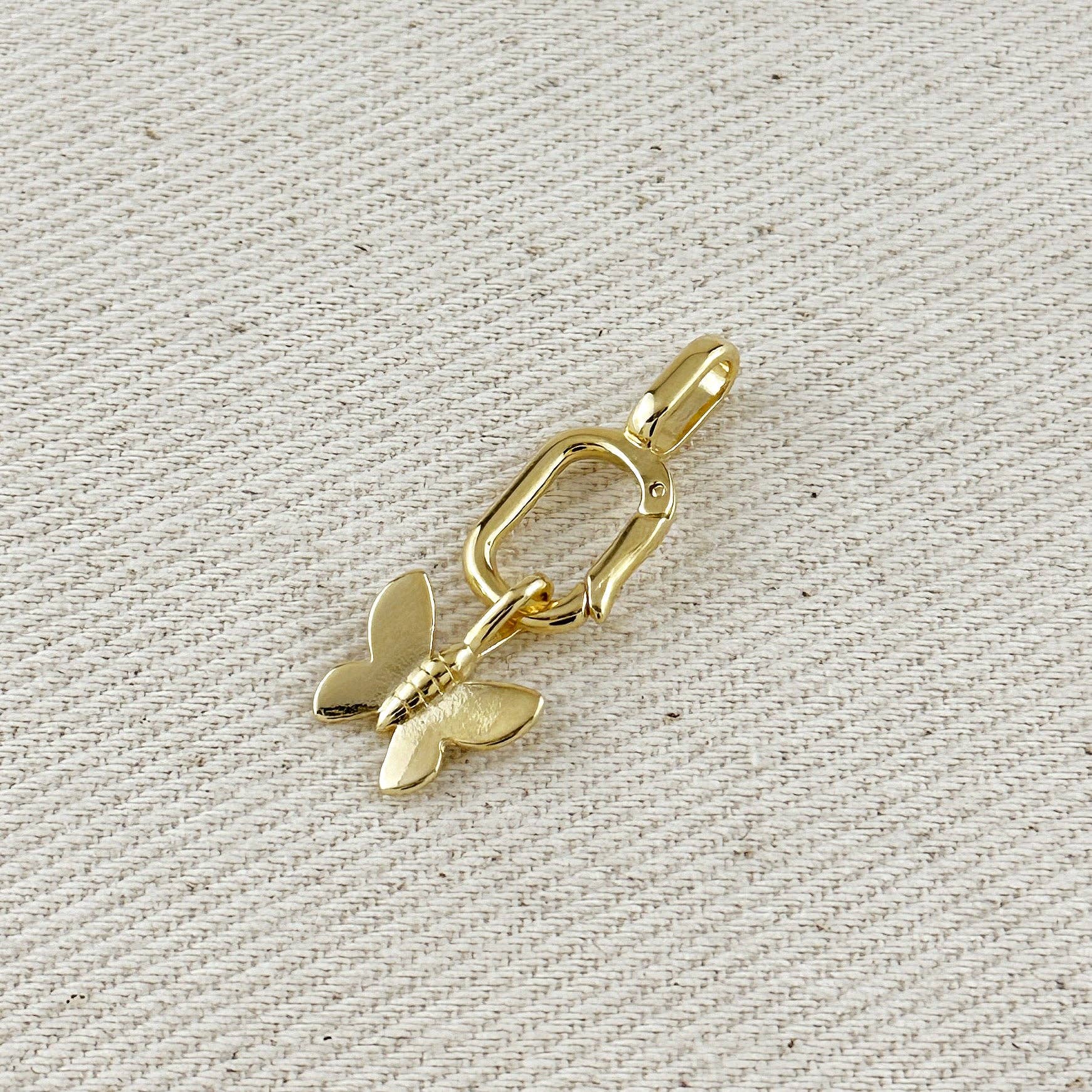 Butterfly Pendant • 18k Gold Filled