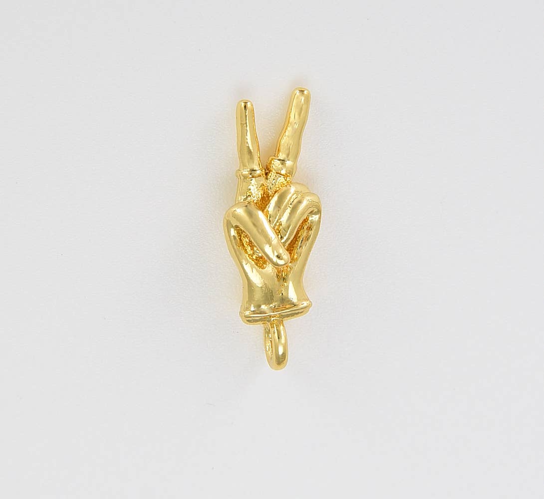 Peace sign • 18k Gold Filled