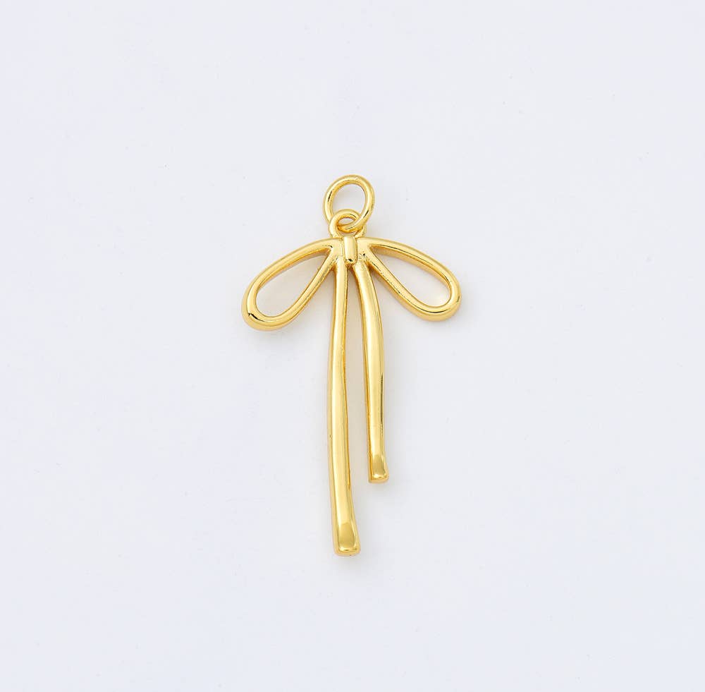 Bow Pendant • 18k Gold Filled
