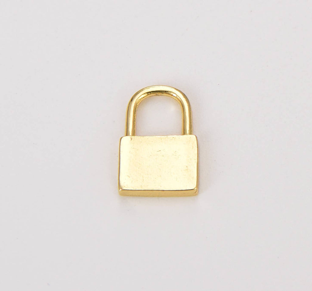 Lock Pendant • 18k Gold Filled