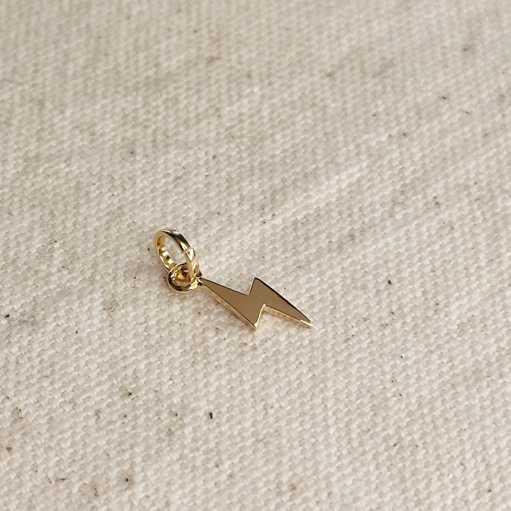 Lightning Pendant • 18k Gold Filled