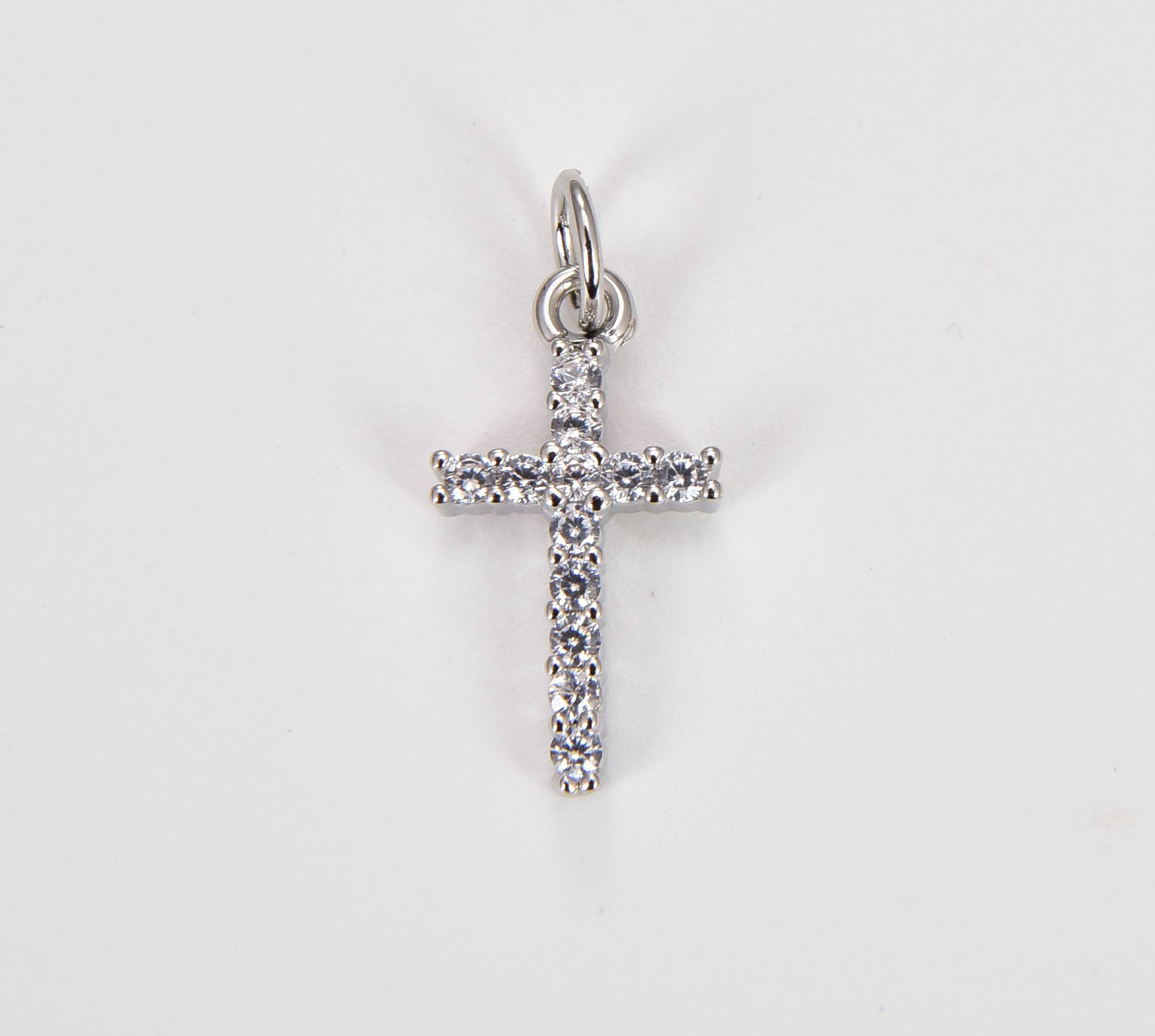 Cross with crystals • 18k Gold Filled