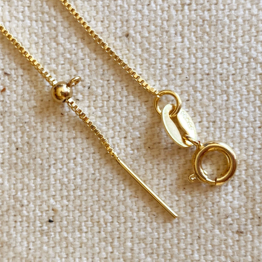 Adjustable chain • 18k Gold Filled