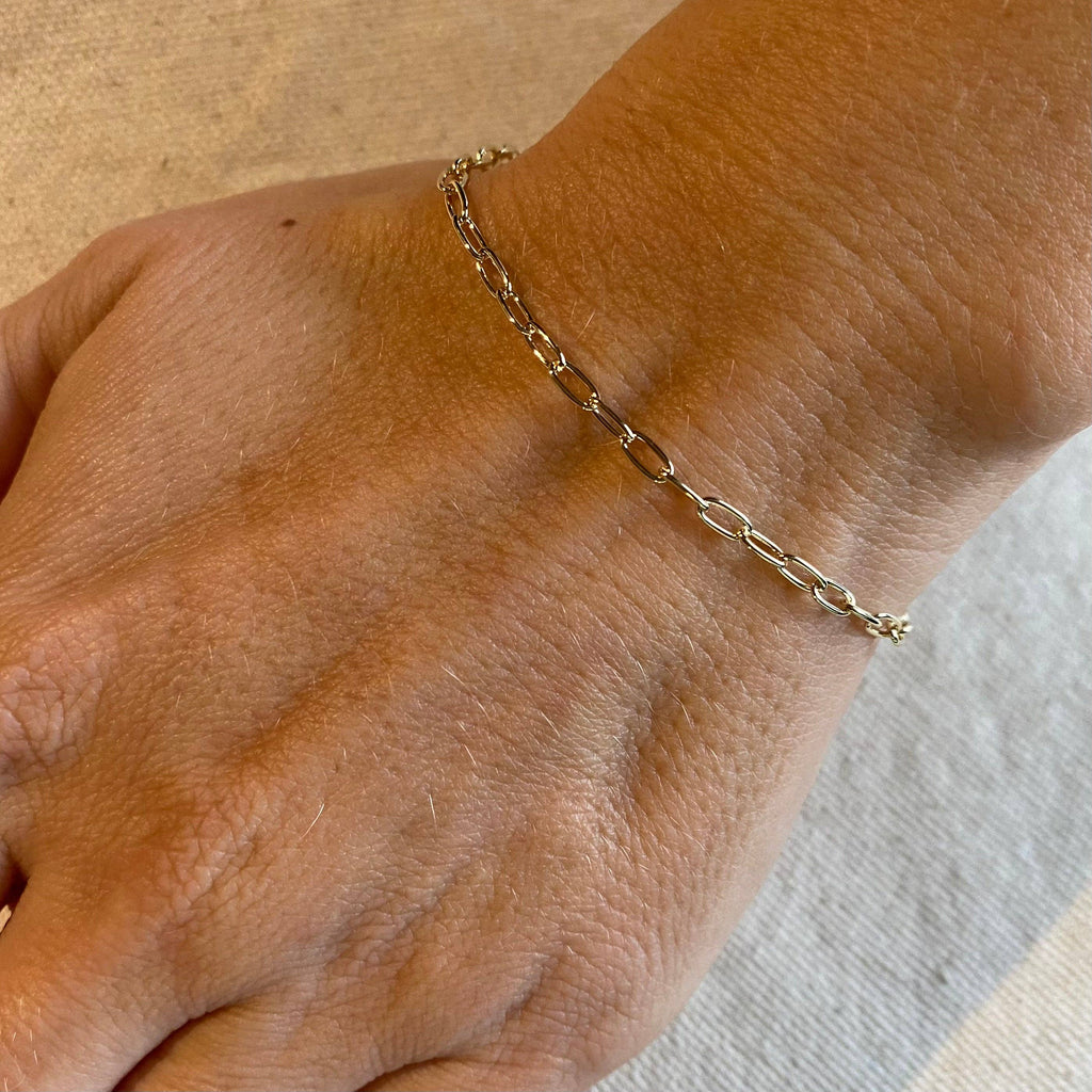 Zapestnica Cable Link  • 18k Gold Filled