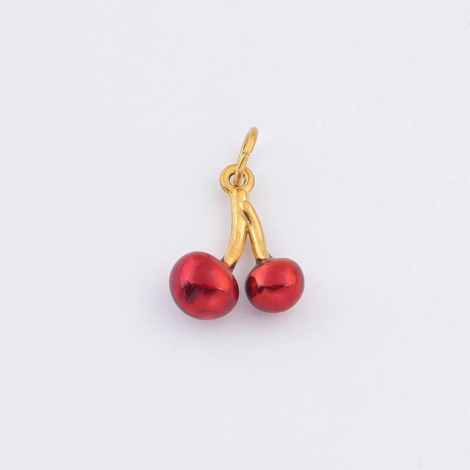Cherry Pendant • 18k Gold Filled