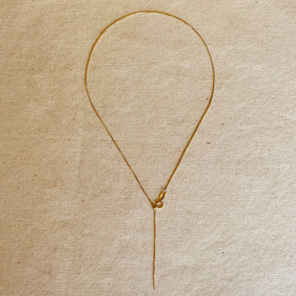 Adjustable chain • 18k Gold Filled