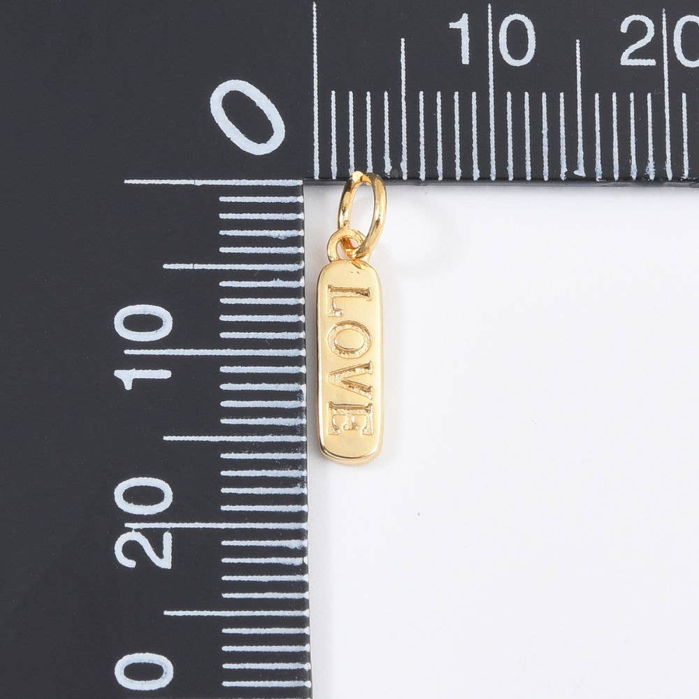 Pendants with engraved inscription • 18k Gold Filled